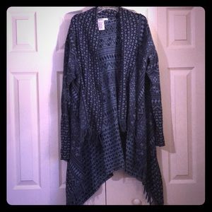 Mickey Mouse draped cardigan